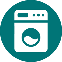 Lavadora y tendedero